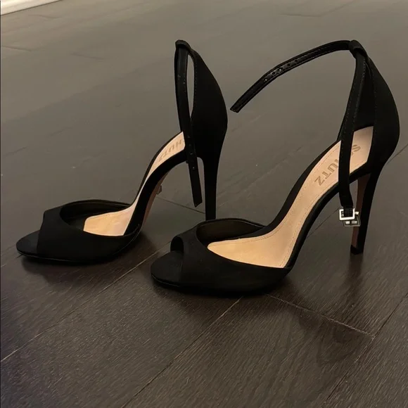 Schutz Black Women's Heels - Picture 2 of 6